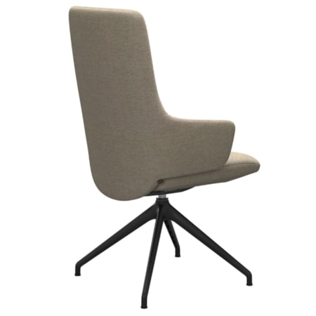 Arm Chair with High Back and D350 Base