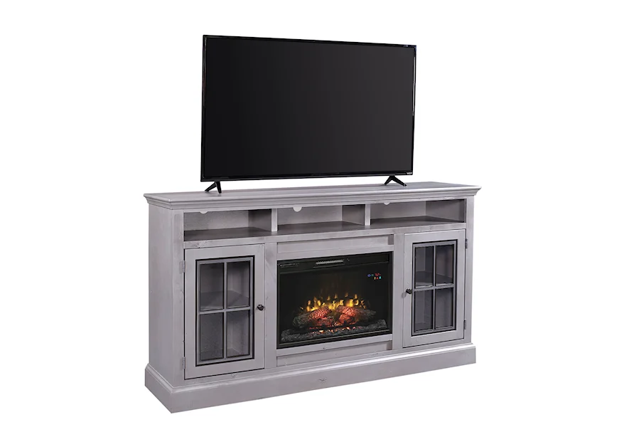 Churchill 70" Fireplace TV Console by Aspenhome at Baer's Furniture