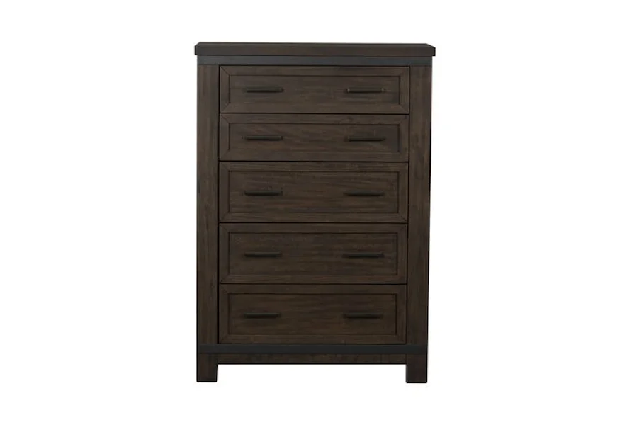 Thornwood Hills 5-Drawer Chest by Liberty Furniture at VanDrie Home Furnishings