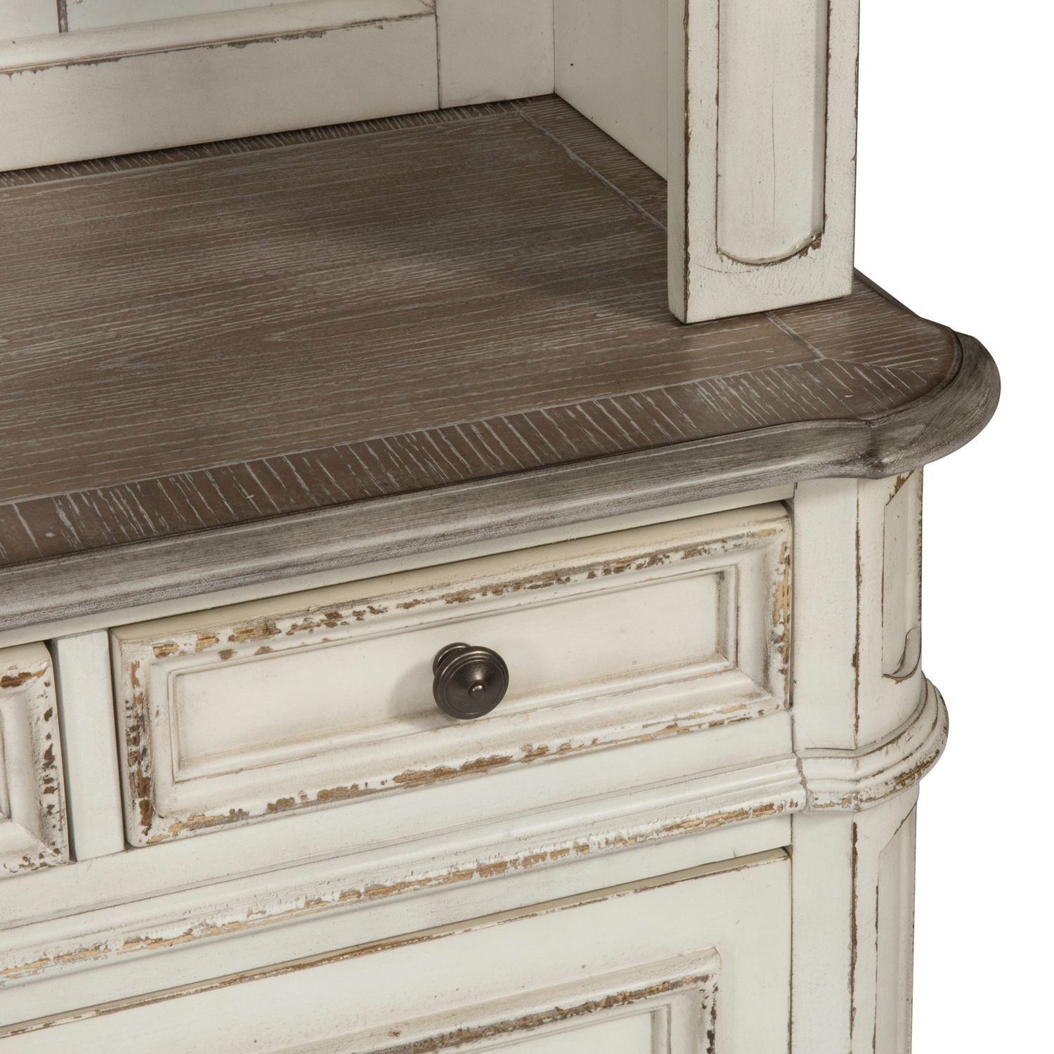 Liberty Furniture Magnolia Manor Desk and Hutch Office Set