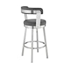 Armen Living Bryant Swivel Barstool