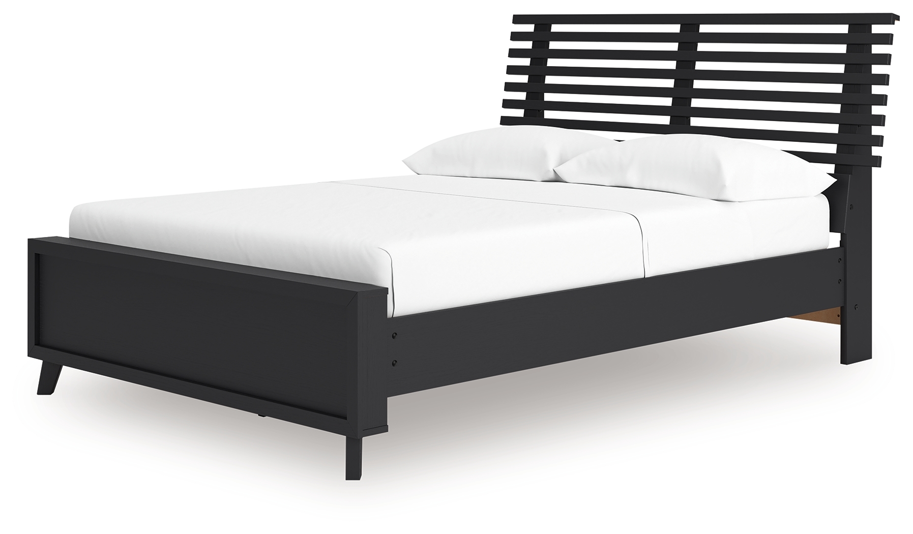 Full Slat Panel Bed
