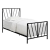 Accentrics Home Fashion Beds Twin Metal Bed