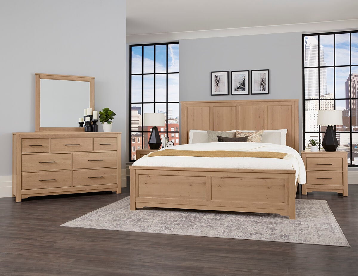 Queen Panel Bed