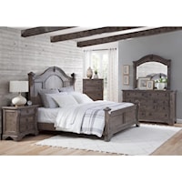 Traditional 4-Piece Queen Bedroom Set