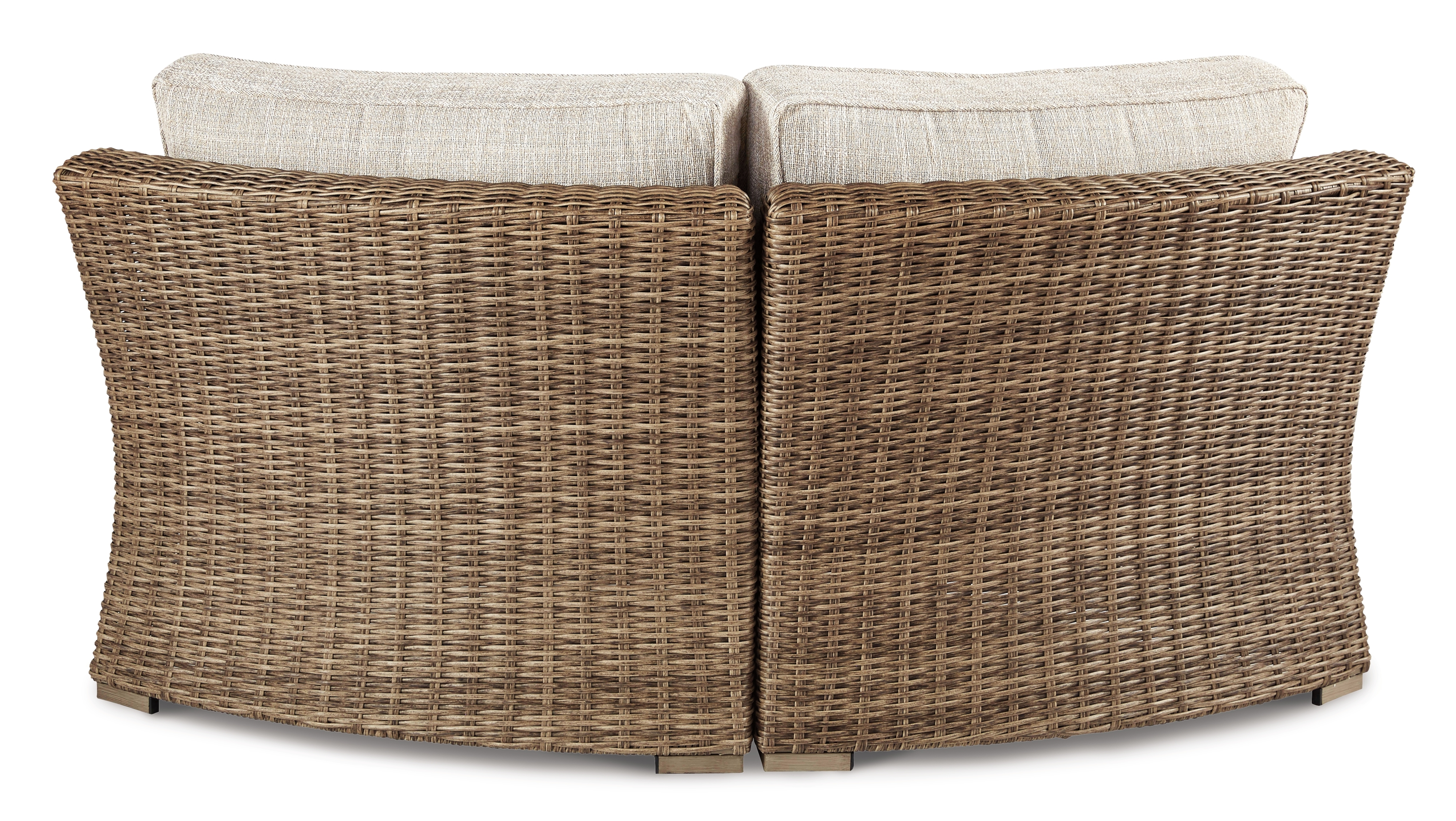 Curved Corner Chair W/ Cushion