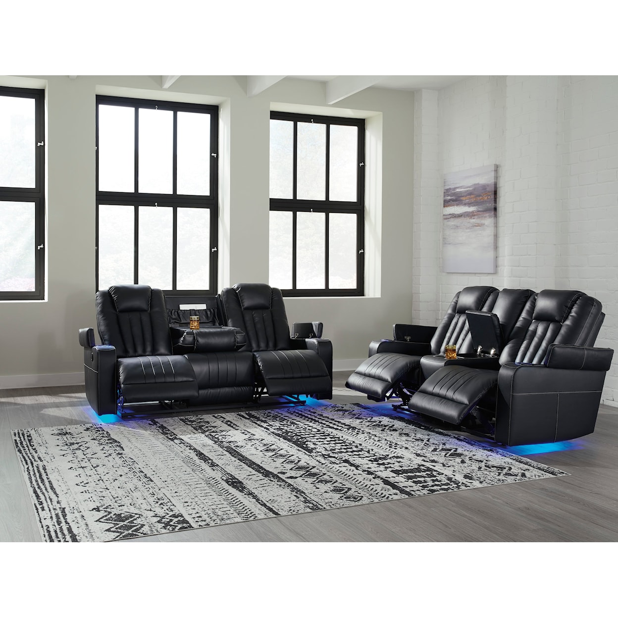 Ashley Furniture Signature Design Center Point Living Room Set