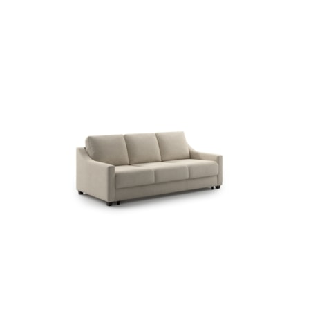Casual Modern Slope-Arm King Sleeper Sofa