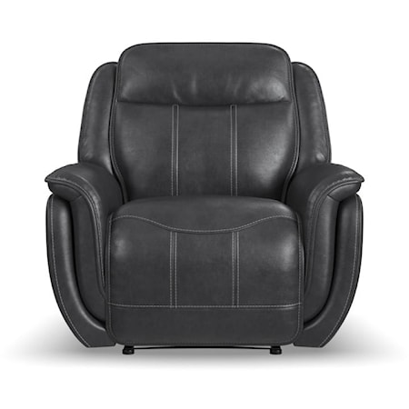 Casual Zero Gravity Recliner with Power Headrest and Lumbar