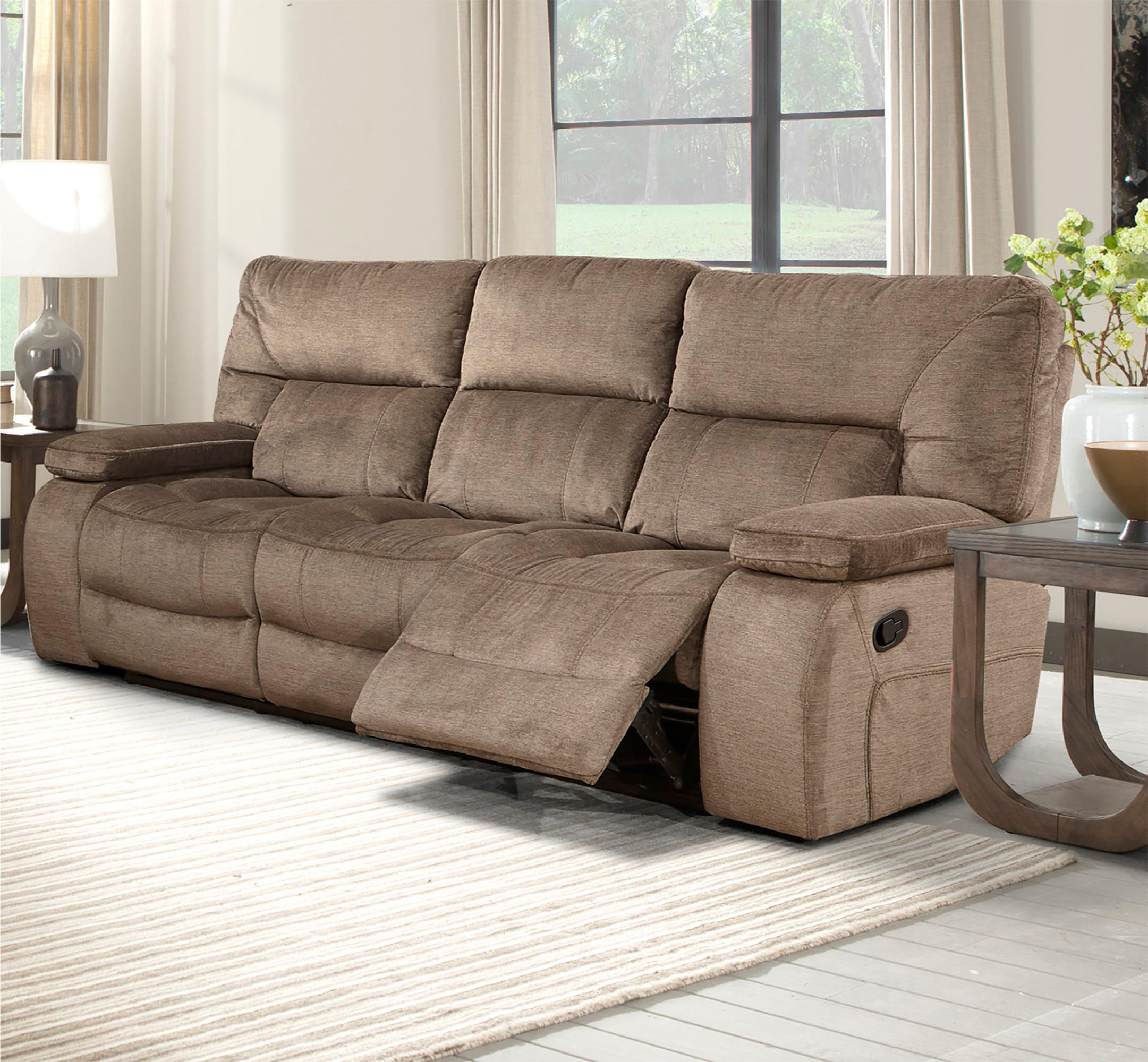 Manual Dual Reclining Sofa