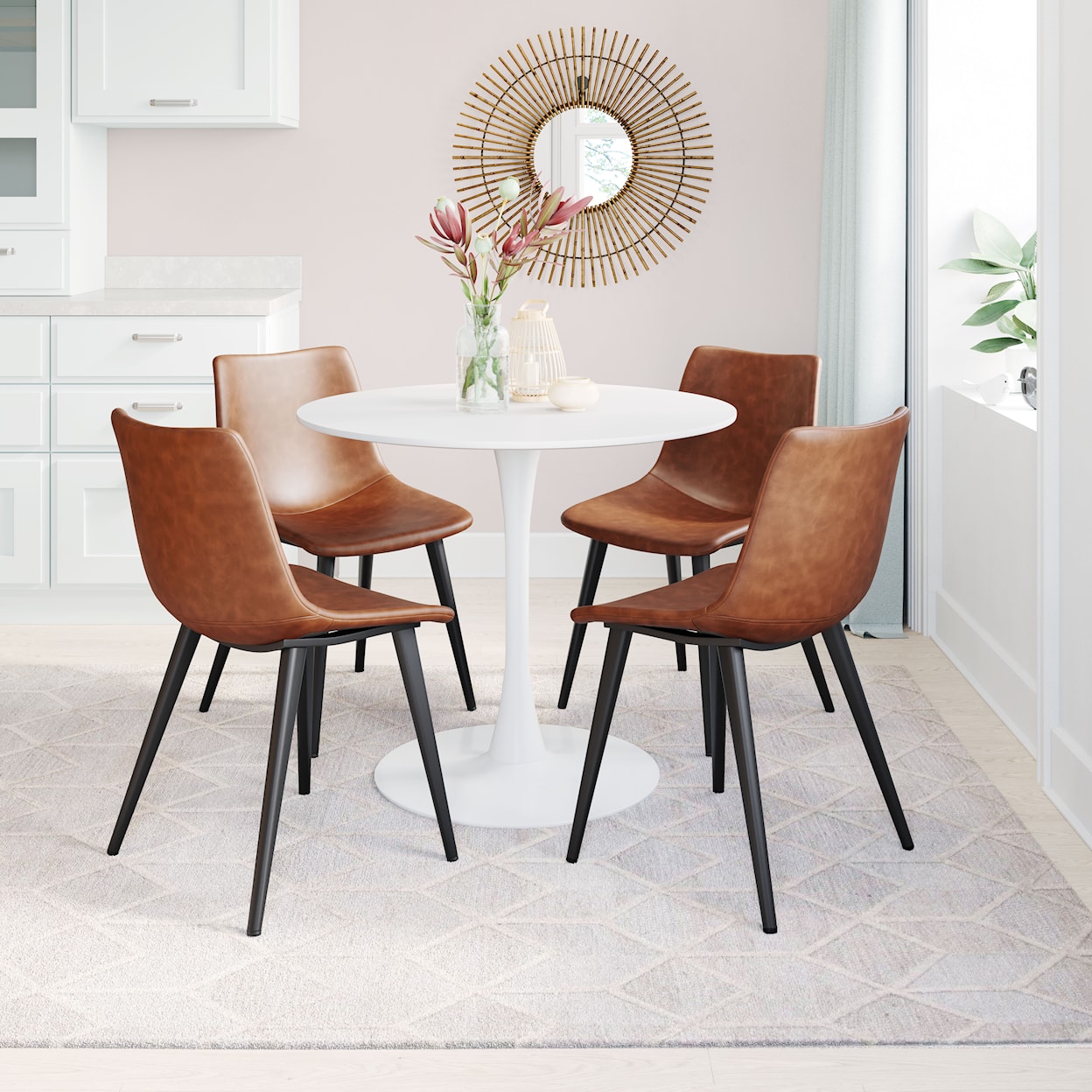 Zuo Daniel Dining Chair Set