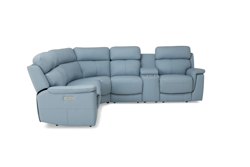 Palliser Henry 4-Seat Curve Henry Reclining Sectional