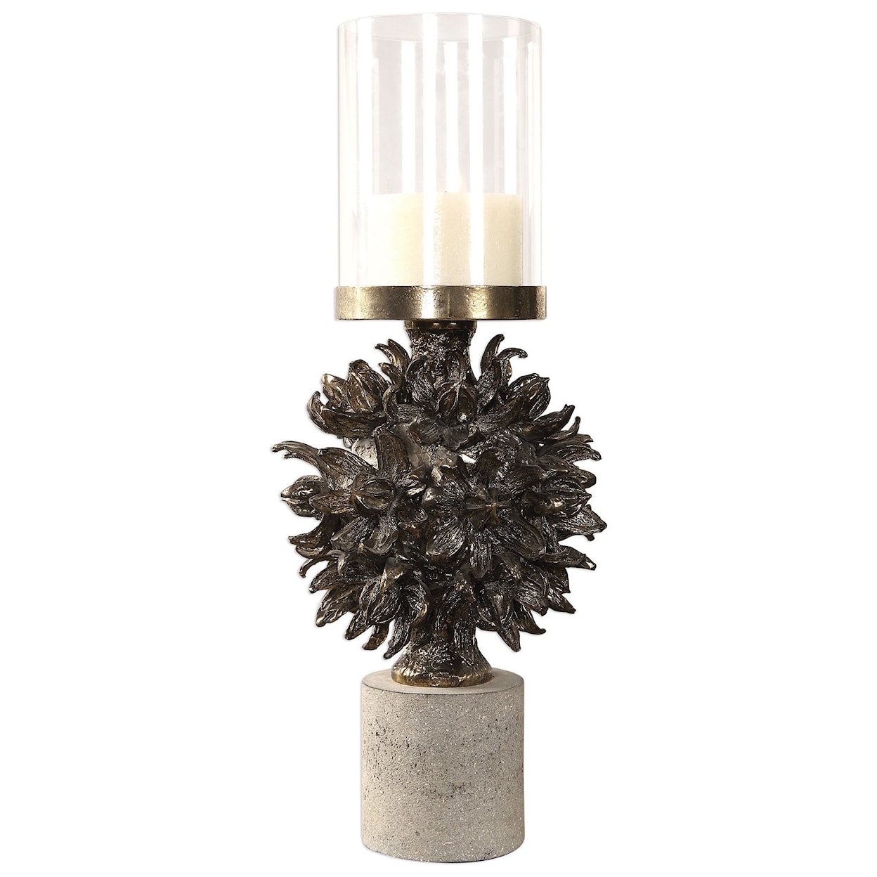 Uttermost Accessories - Candle Holders Autograph Tree Antique Bronze Cand