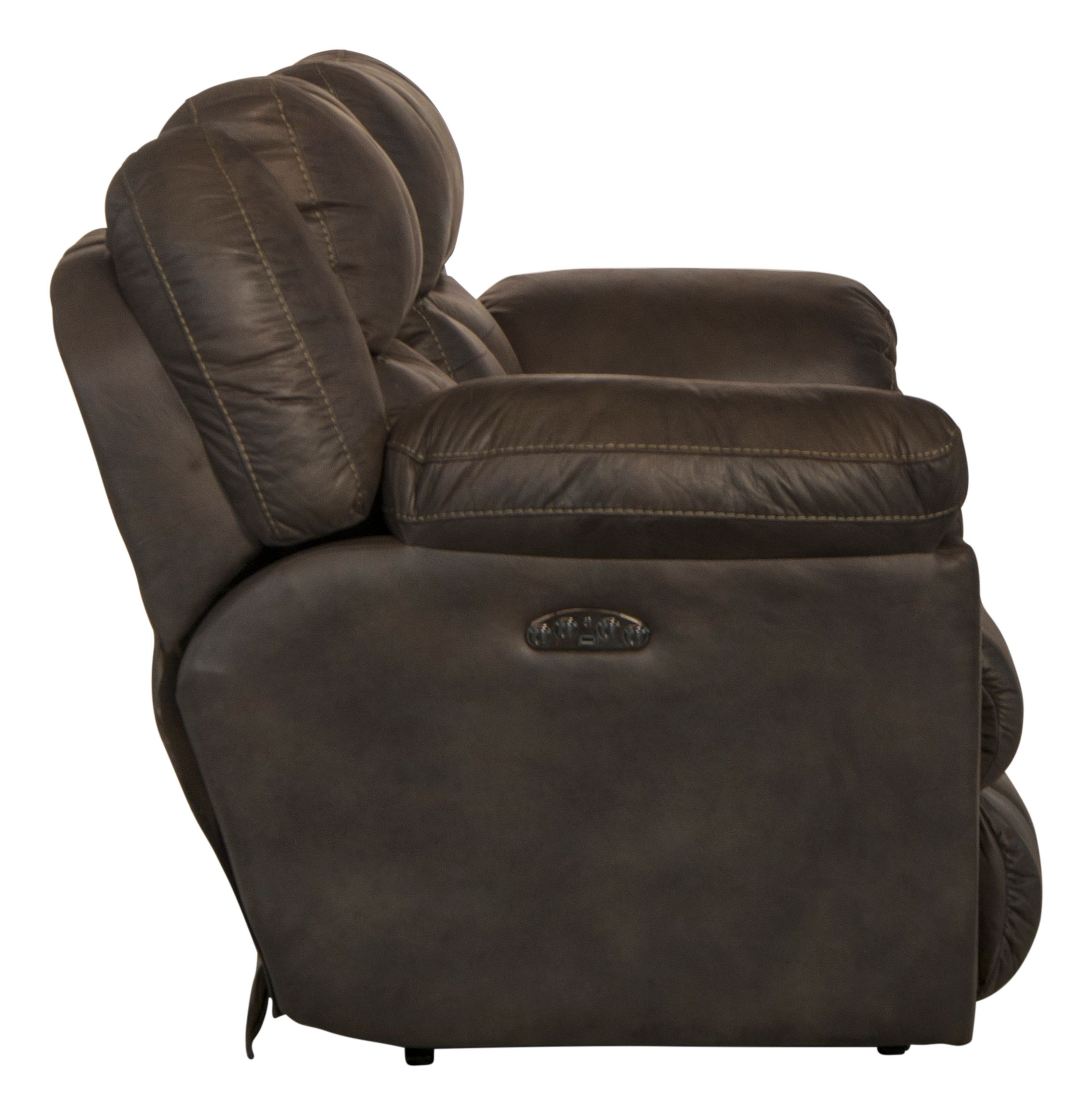 Power Headrest Lay Flat Reclining Loveseat