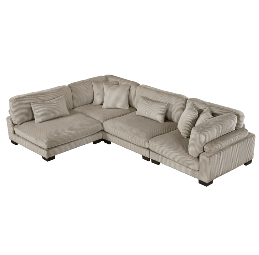 4-Piece Sectional Sofa