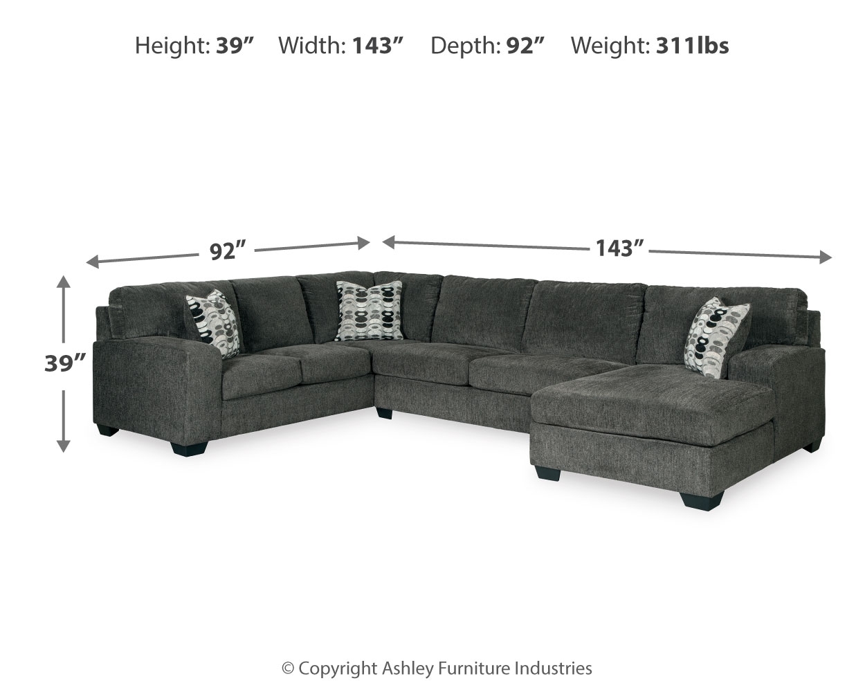Sectional With Chaise