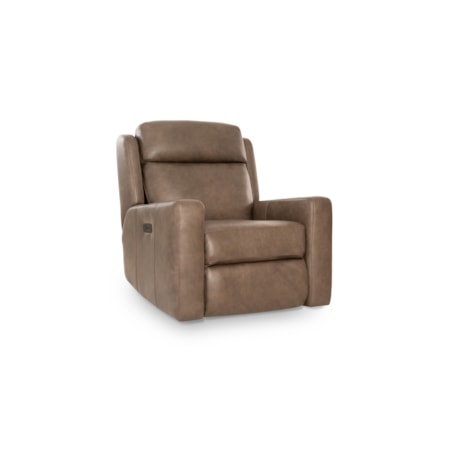 Customizable Power Headrest Gliding Recliner