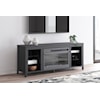Signature Design by Ashley Cayberry 60" TV Stand With Electric Fireplace