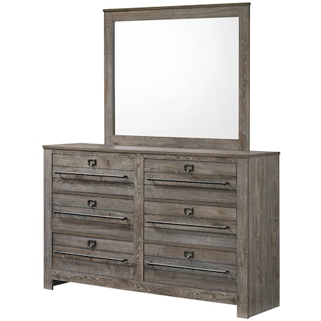 Dresser and Mirror