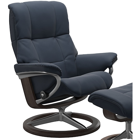 Large Reclining Chair with Signature Base