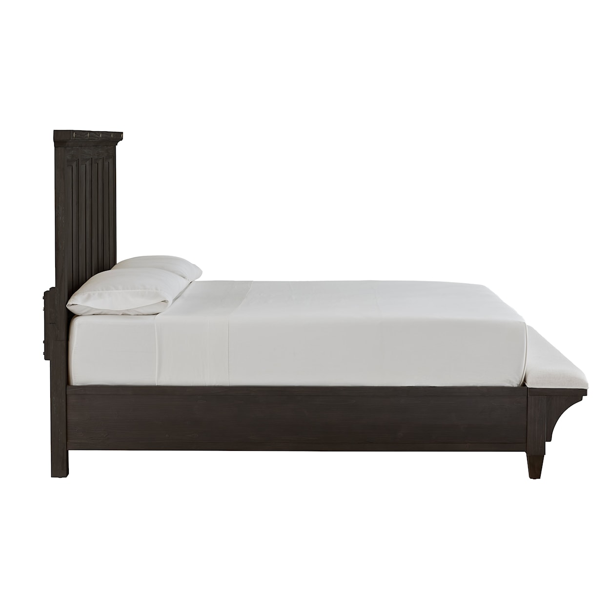 Magnussen Home Sierra Bedroom King Panel Bed with Bench