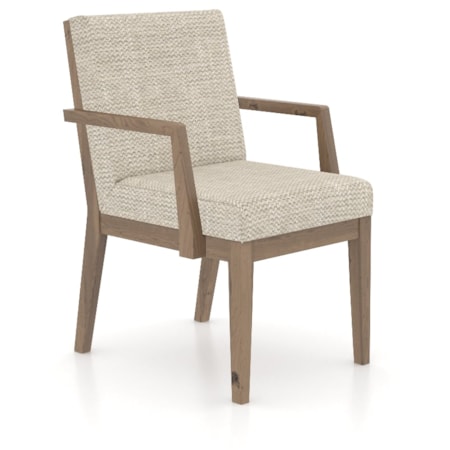 Customizable Upholstered Arm Chair