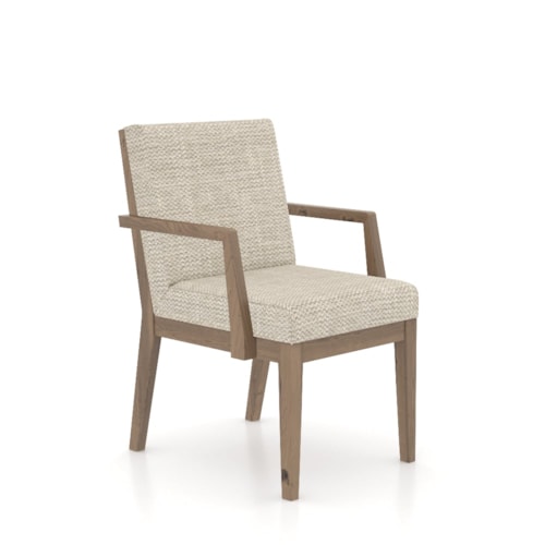 Industrial Customizable Upholstered Arm Chair