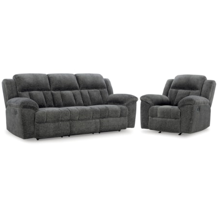 Reclining Sofa And Recliner