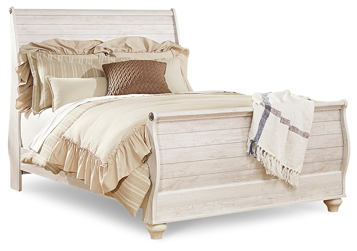 Queen Sleigh Bed