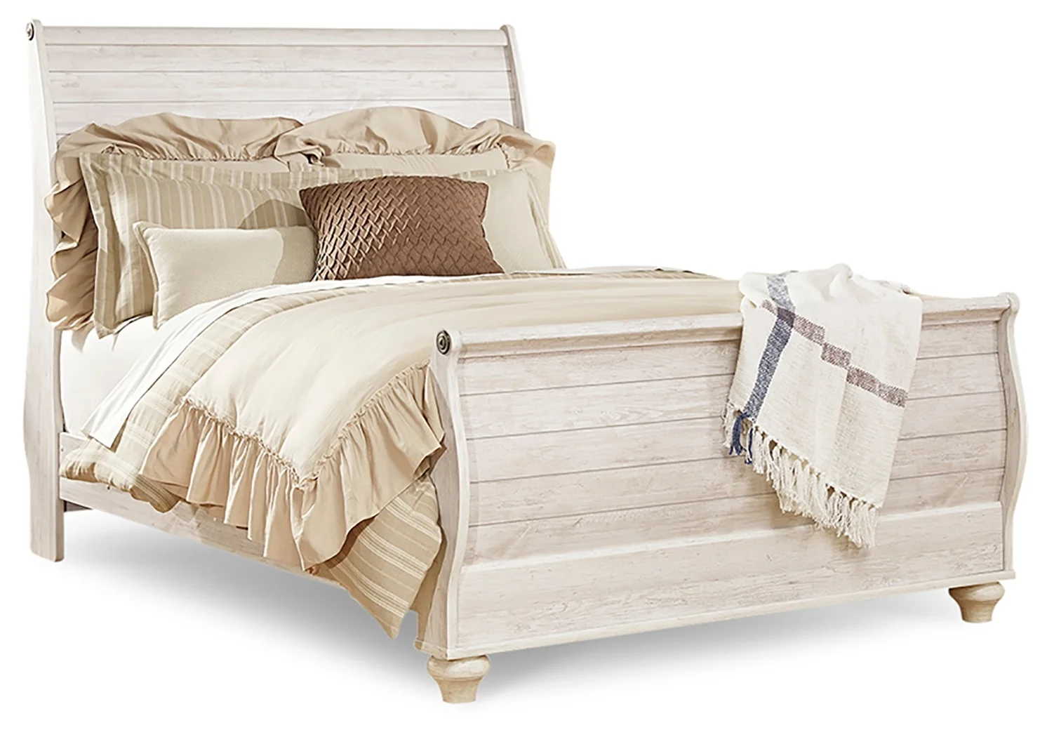 Signature Design by Ashley Willowton B267B4 Queen Sleigh Bed