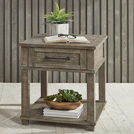 Rectangular End Table