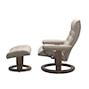 Stressless by Ekornes Opal Medium Recliner with Classic Base