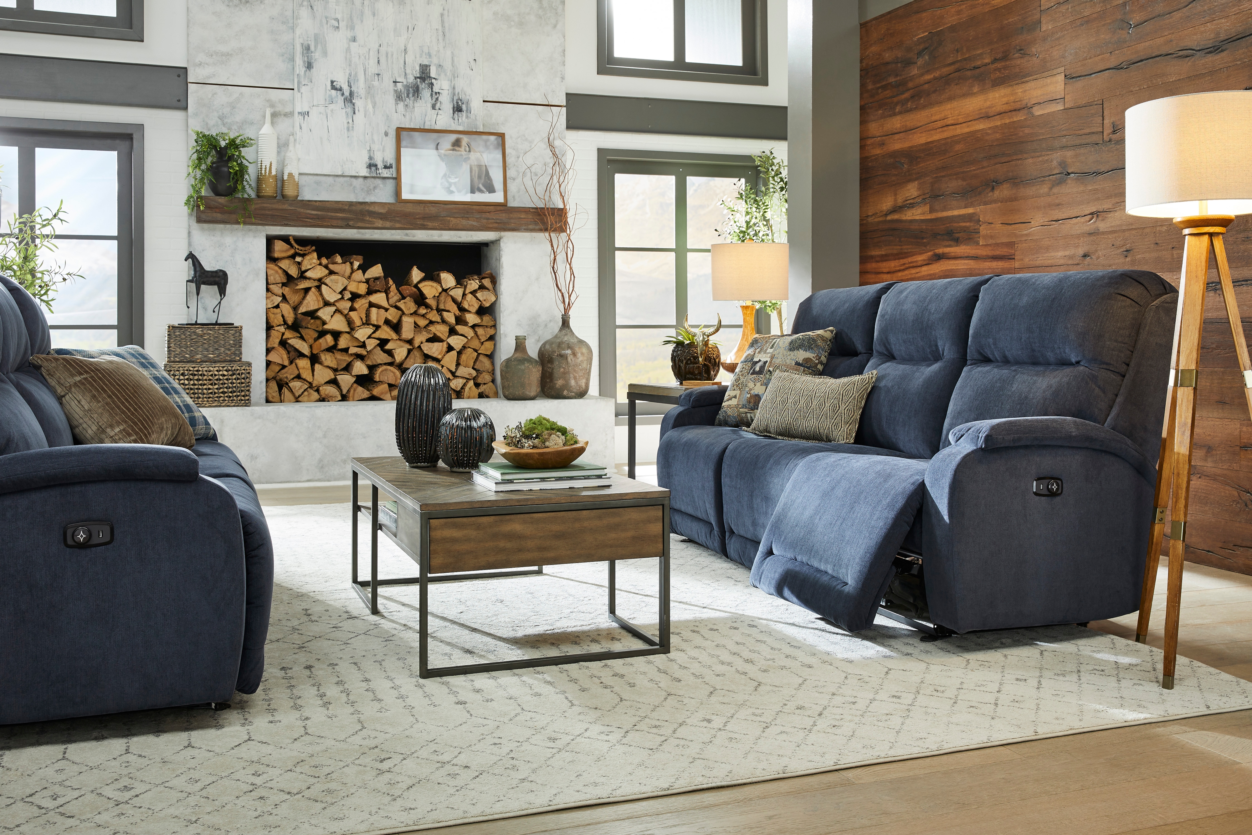 Best Home Furnishings Field & Stream Power Reclining Wall-Safe Sofa