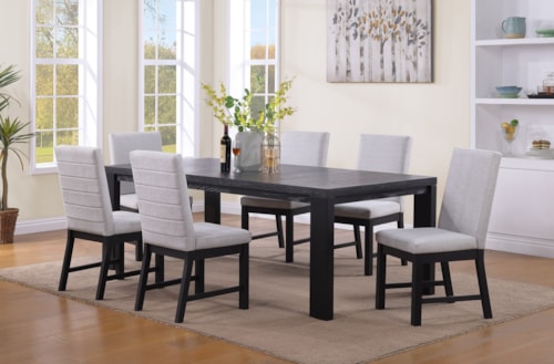 Pelham 7-Piece Contemporary Dining Set