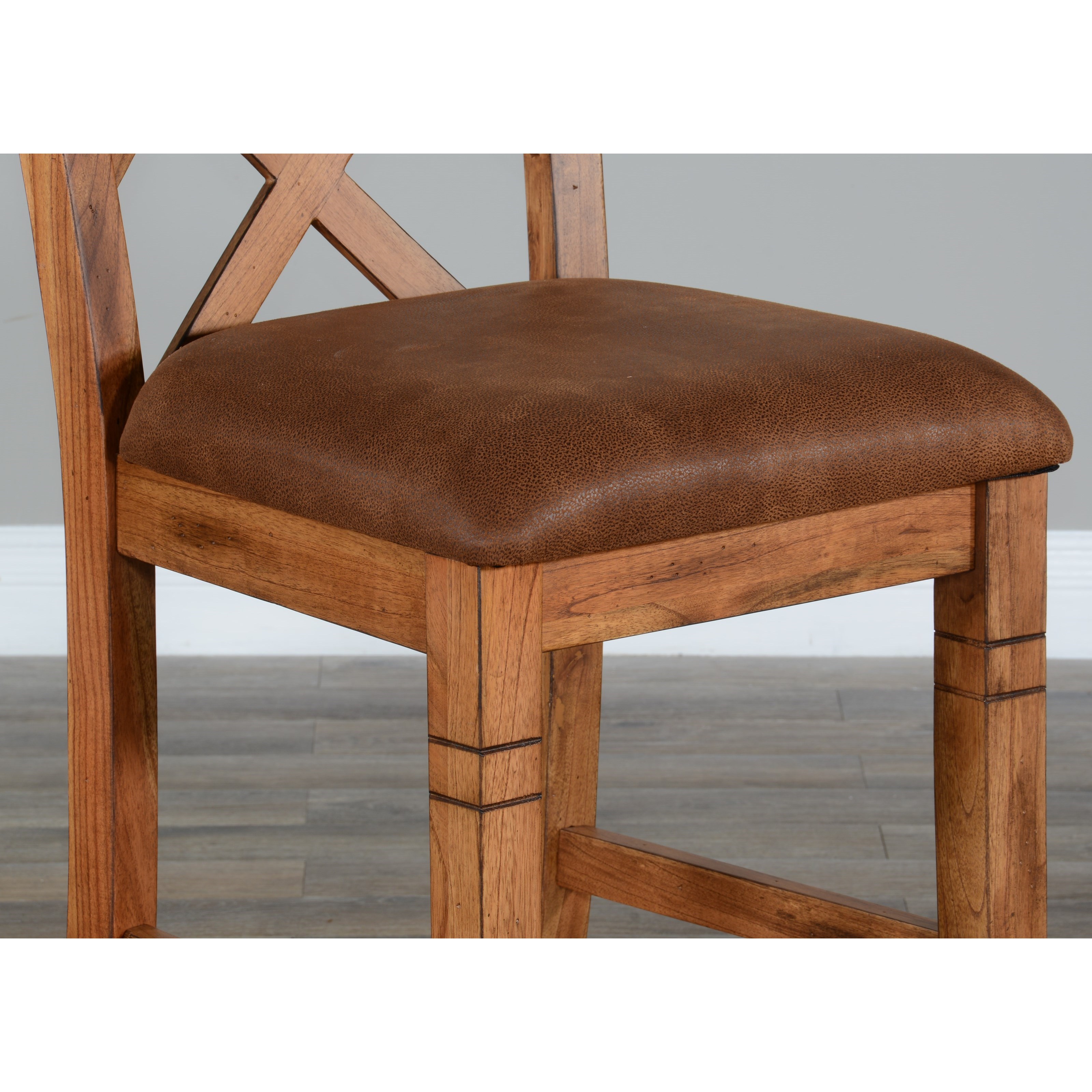 Double Crossback Barstool