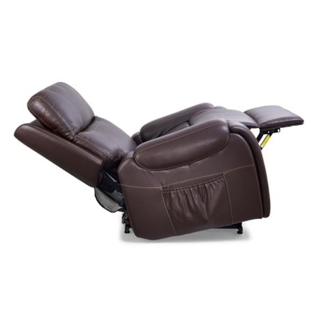 Power Recliner w/ Headrest &amp; Lumbar