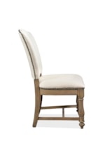 Riverside Furniture Aberdeen Cottage Sofa Table with Stools