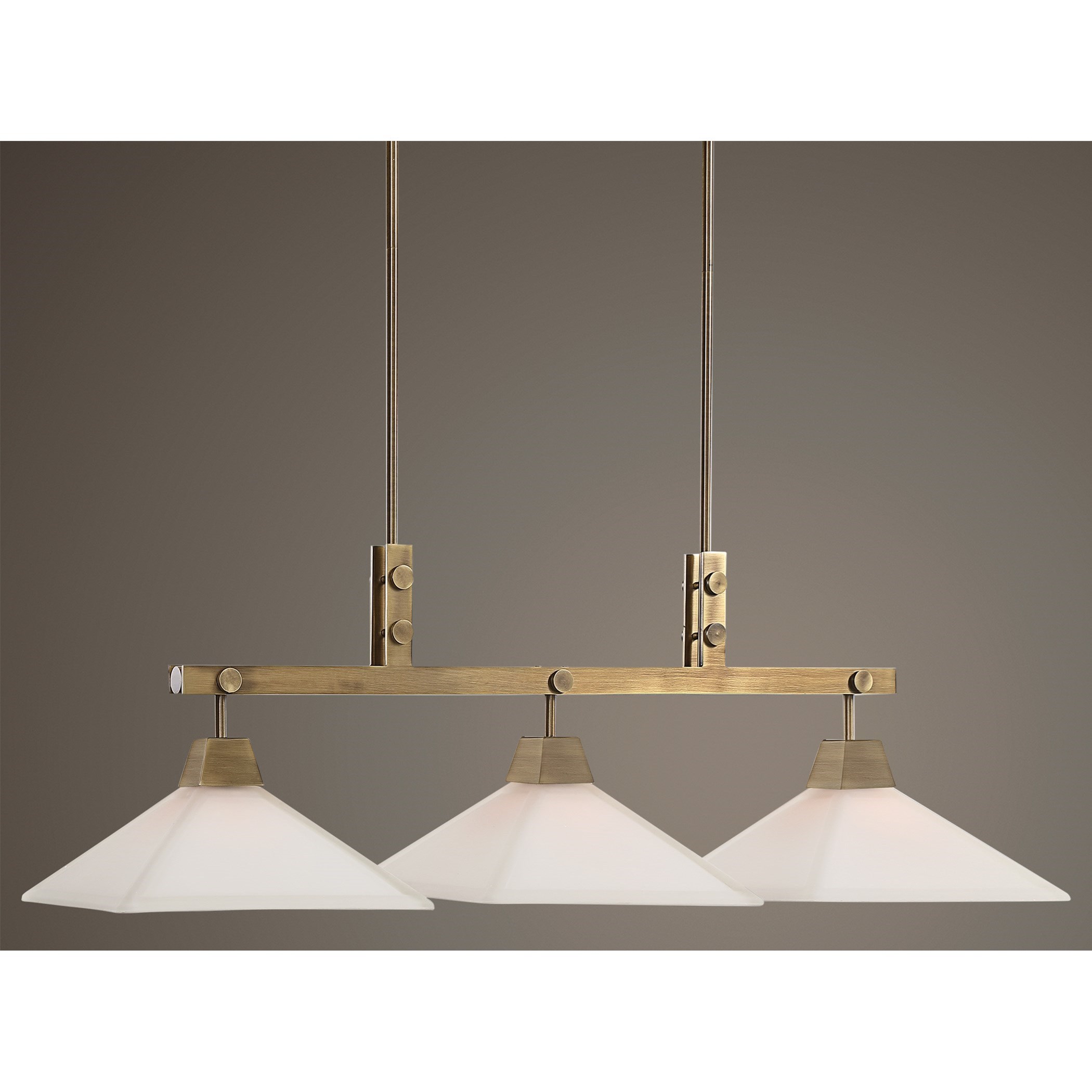 Brookdale Industrial 3 Light Chandelier