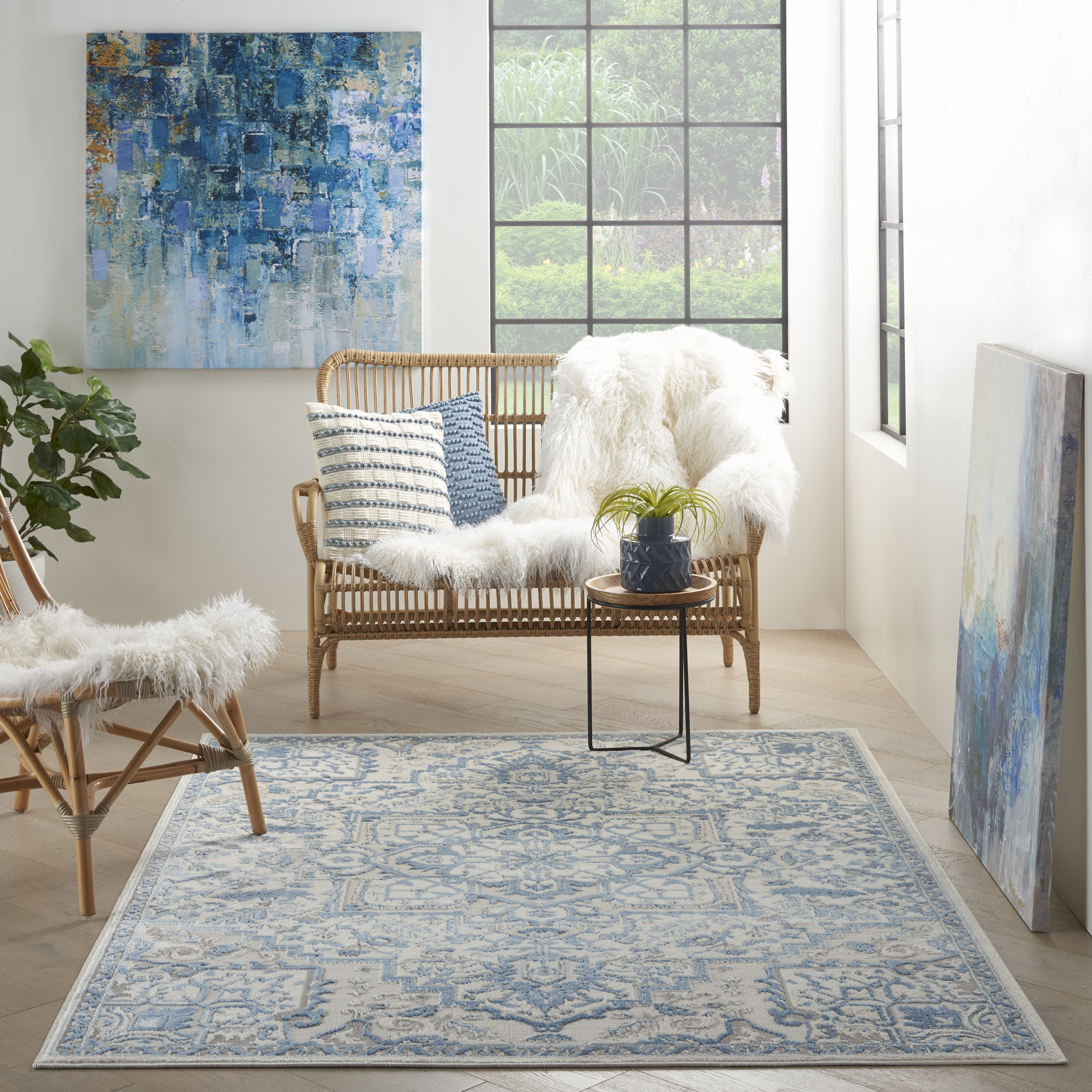 Nourison Elation 5'3" x 7'3"  Rug