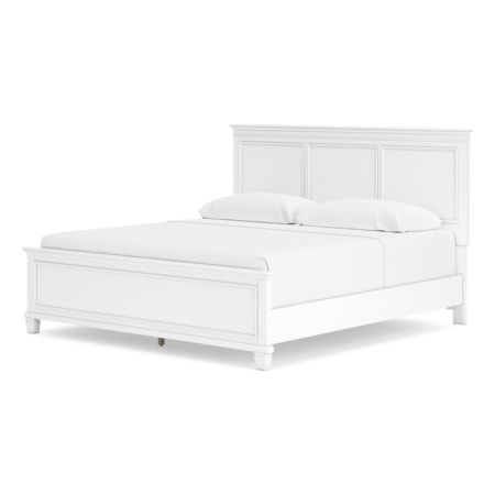 King Panel Bed