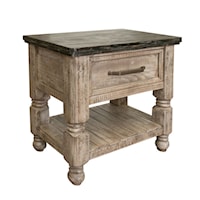 Farmhouse 1-Drawer Nightstand