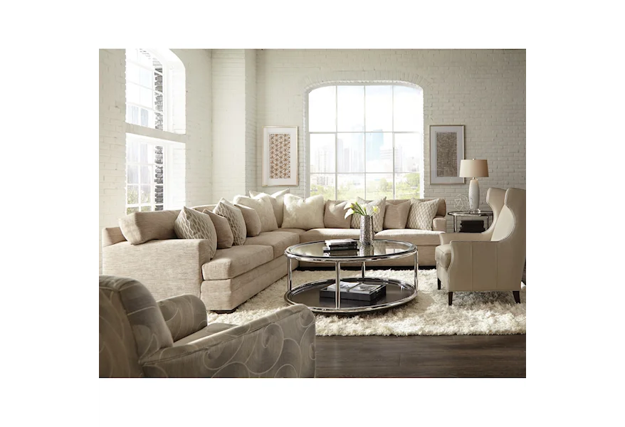 7100 Godfrey Sectional by Huntington House at Belfort Furniture