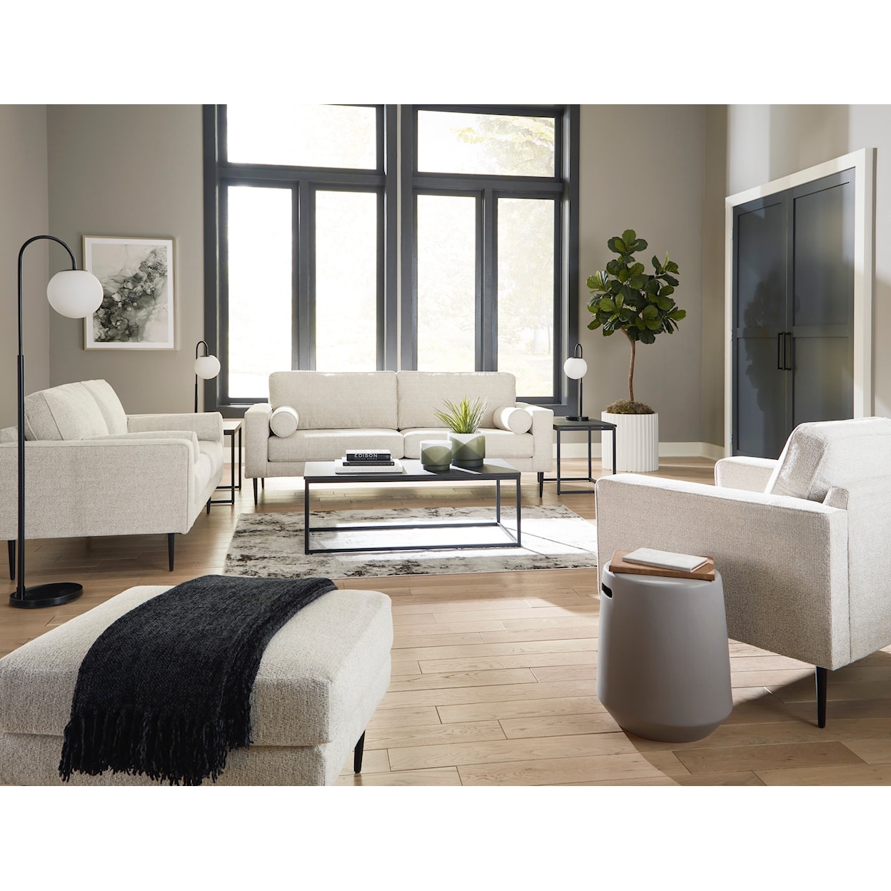 Ashley Furniture Signature Design Hazela 4-Piece Living Room Set