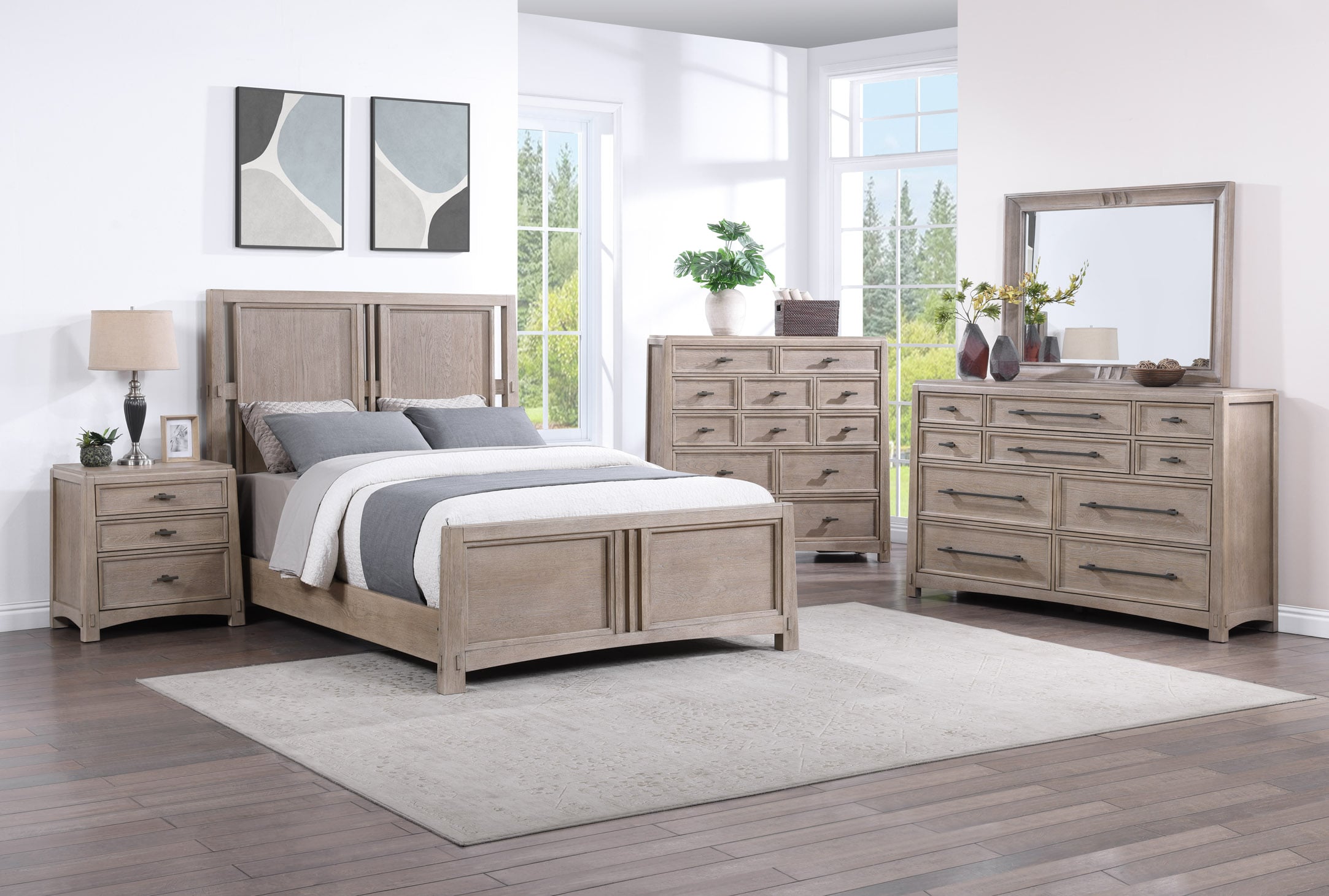 Holland House 2769 Three Drawer Nightstand