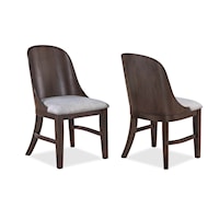 Cullen Mid-Century Modern Upholstered Dining Chair