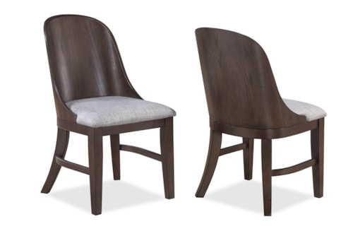 Cullen Mid-Century Modern Upholstered Dining Chair