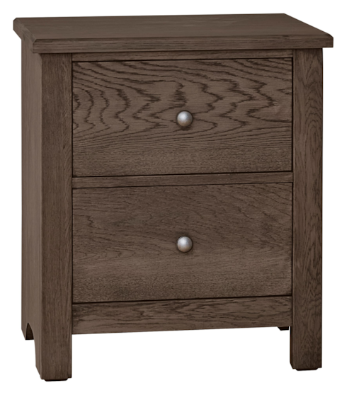 Transitional 2-Drawer Nightstand