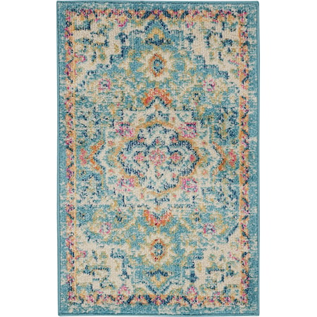 1'10" x 2'10"  Rug