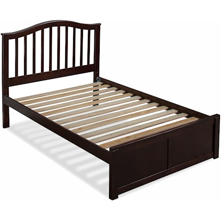 Full Arch Spindle Platform Bed