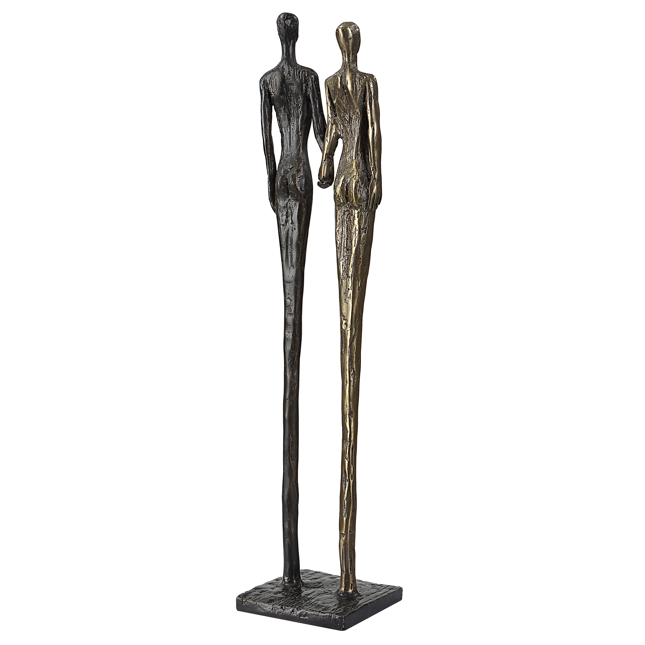 Uttermost Two's Two's Company Cast Iron Sculpture